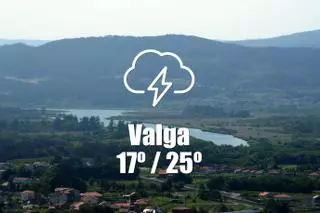 El tiempo en Valga: previsión meteorológica para hoy, martes 24 de junio