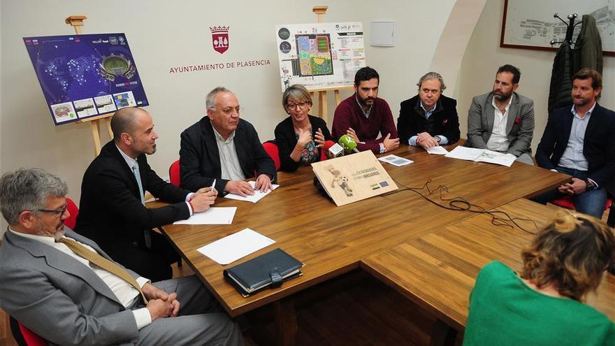 Proyectan un parque tecnológico dedicado al fútbol con maquinaria fabricada en Plasencia