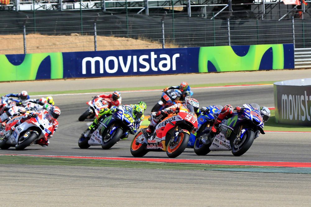 Carrera de MotoGP del Gran Premio de Aragón