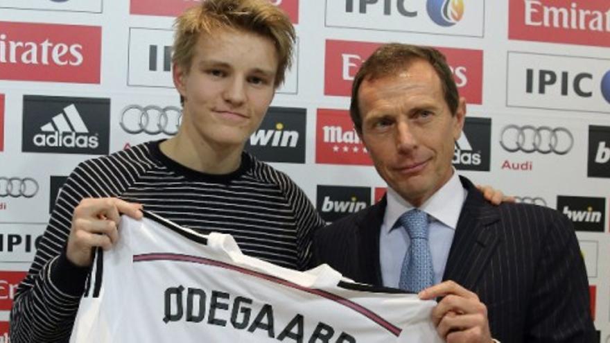 Sueño cumplido para Odegaard presentado como nuevo jugador del Real Madrid