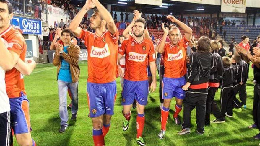 El Ourense celebrando la copa Federación // IÑAKI OSORIO