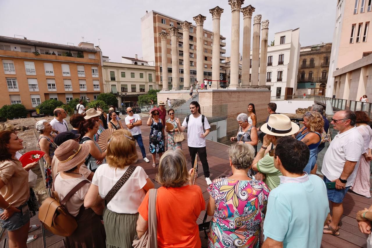 Primeras visitas al Templo Romano de Córdoba, en imágenes
