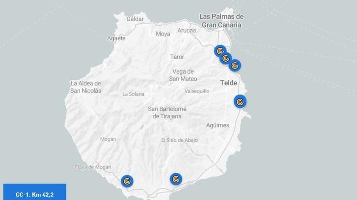 Los radates más sancionadores de Canarias: una multa cada 10 minutos