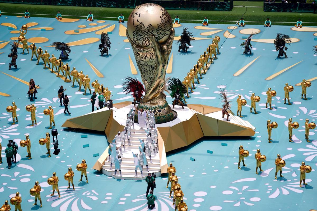 Espectáculo mexicano en la ceremonia de apertura del partido del Grupo A de la Copa Mundial de la FIFA 2026 entre México y Sudáfrica en el Estadio de la Ciudad de México. Mexican show perform at opening ceremony during the FIFA World Cup 2026 Group A match between Mexico and South Africa at Mexico City Stadium on June 11, 2026 in Mexico City, Mexico. AFP7 11/06/2026 ONLY FOR USE IN SPAIN. Fútbol. Mundial 2026. Copa del Mundo. Ceremonia inaugural. Espectáculo inicial. Inaguración.  Jose Breton / AFP7 / Europa Press;sport;football;soccer;player;team;FIFA;World Cup;Mexico;South Africa;ZSPORT;ZSOCCER;Mexico v South Africa: Group A - FIFA World Cup 2026