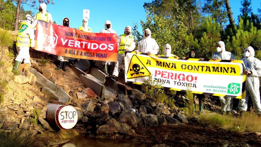 Archivada la denuncia de Tungsten San Finx contra activistas por una protesta en la mina