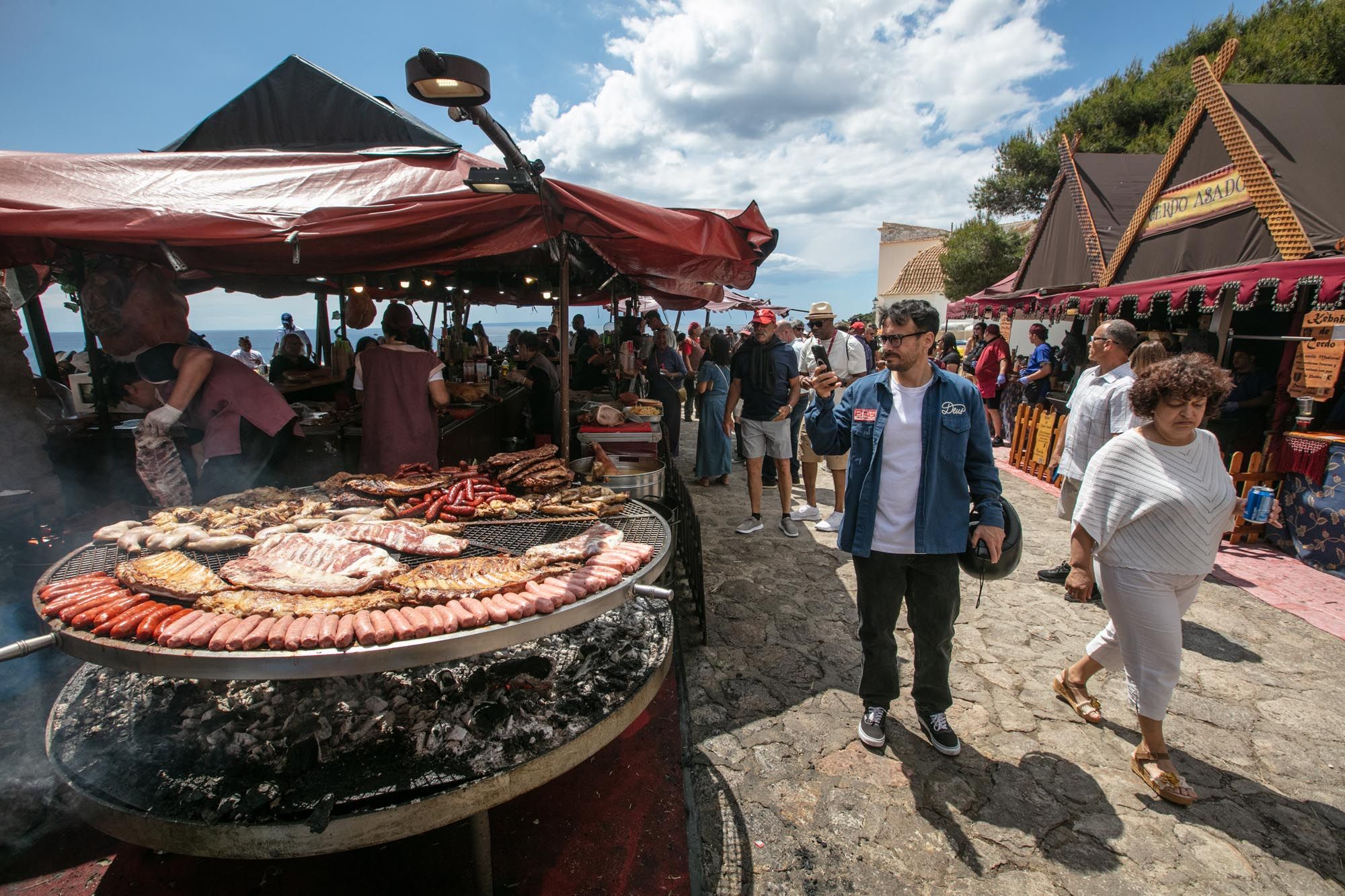 Última jornada de la Feria Ibiza Medieval 2023