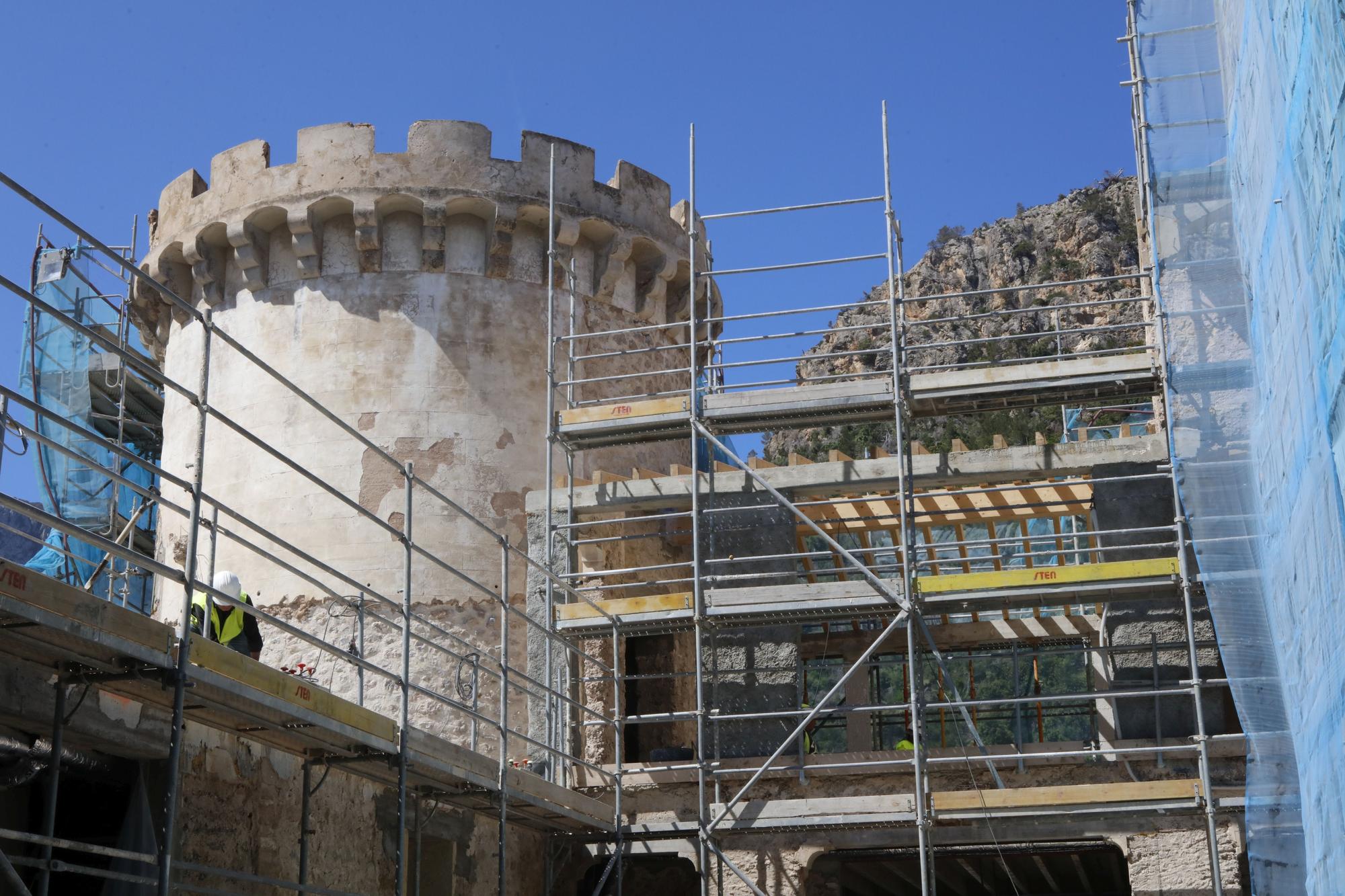 Bauarbeiten in Son Bunyola: Hier entsteht Richard Bransons Luxushotel in Banyalbufar auf Mallorca