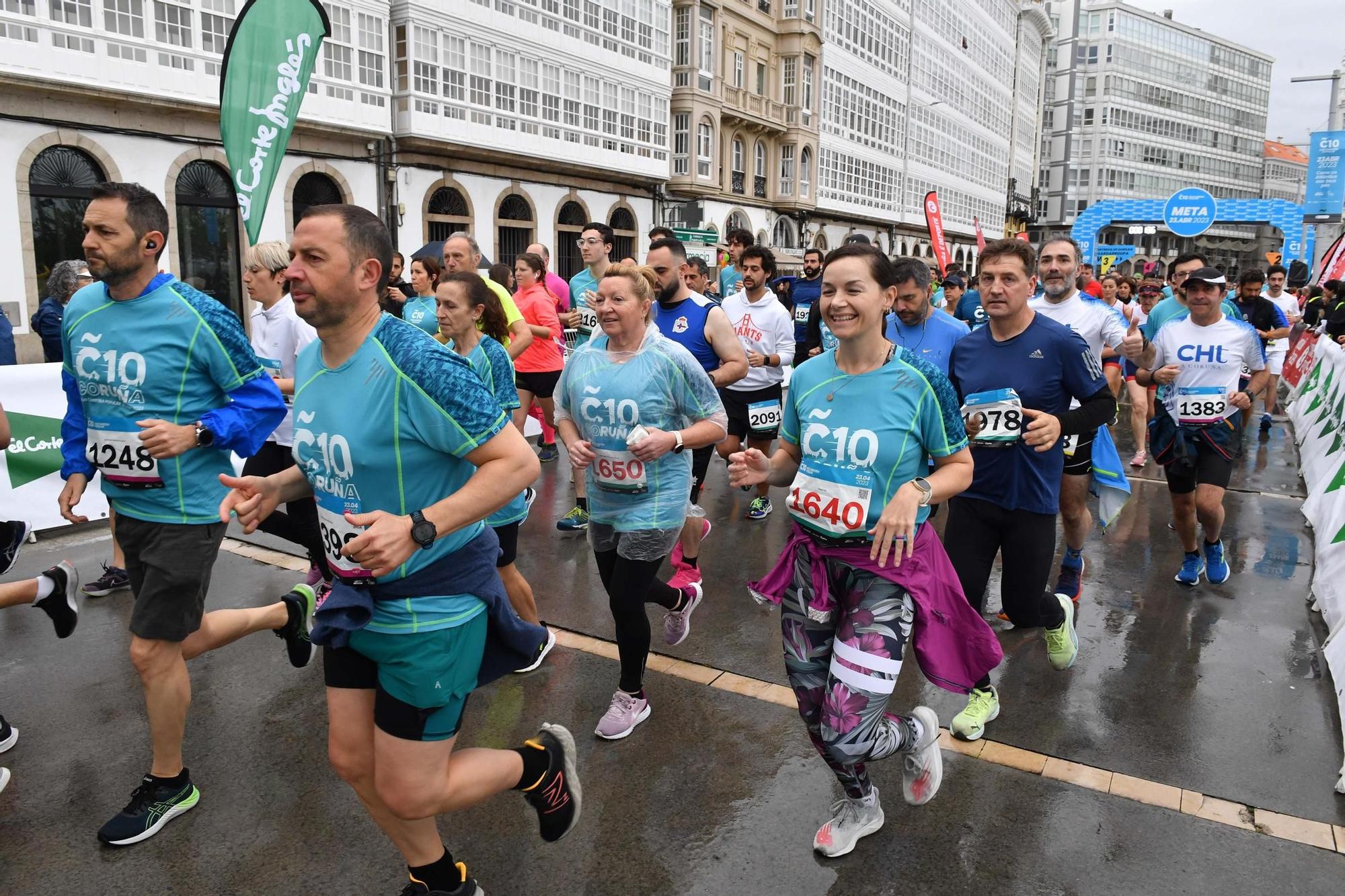 Carrera popular Coruña10: 2.186 corredores cruzaron la línea de meta