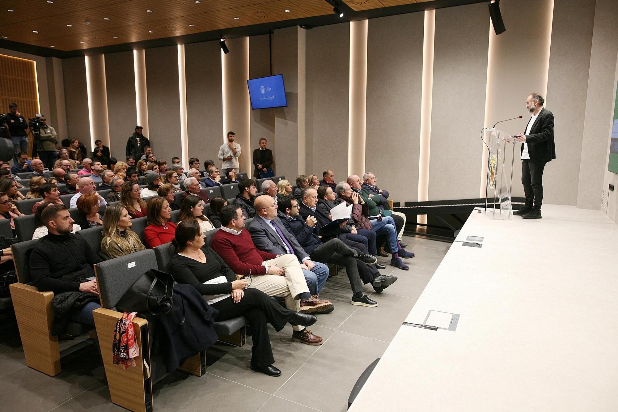 El homenaje a sus presidentes culmina los actos por el centenario del Villarreal