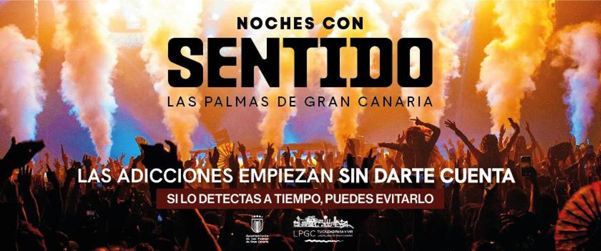 Cartel de la iniciativa 'Noche con Sentidos'
