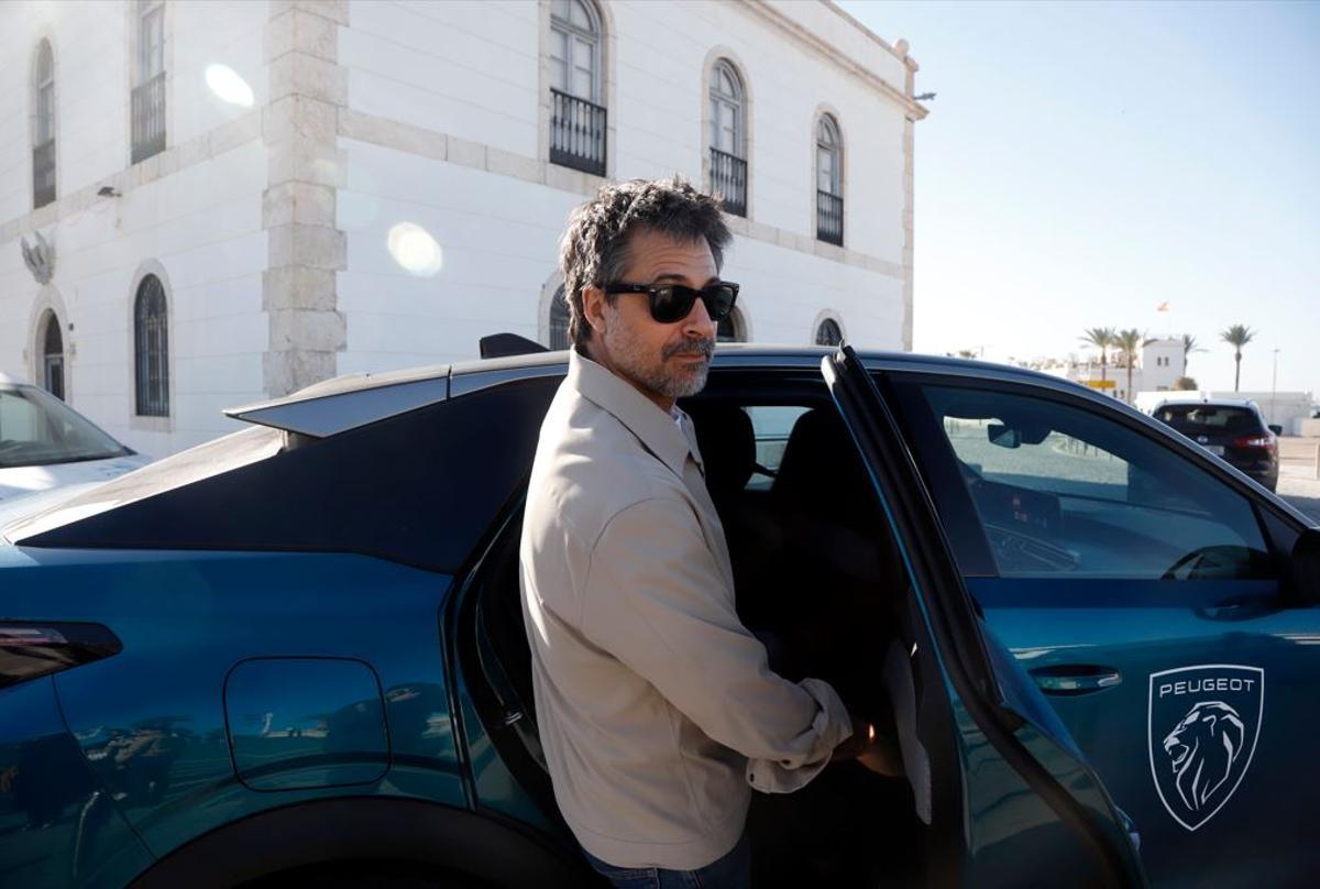 Hugo Silva, a su llegada al photocall de 'Cada día nace un listo'