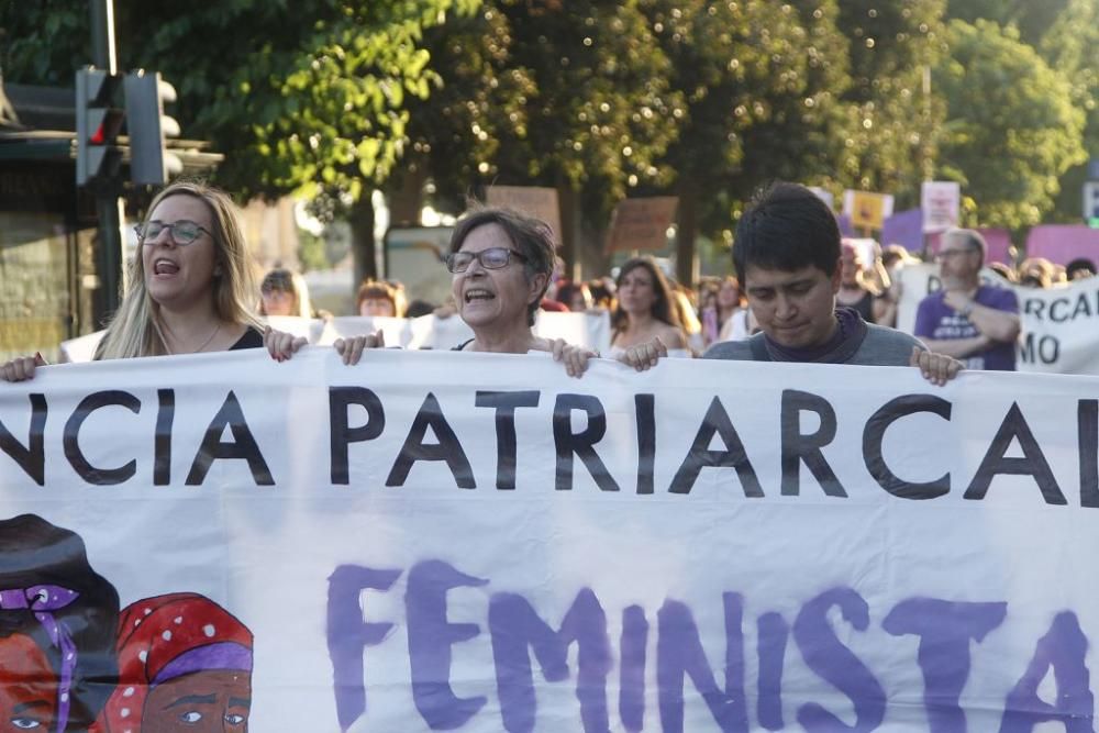 Protesta en Murcia contra la excarcelación de La Manada