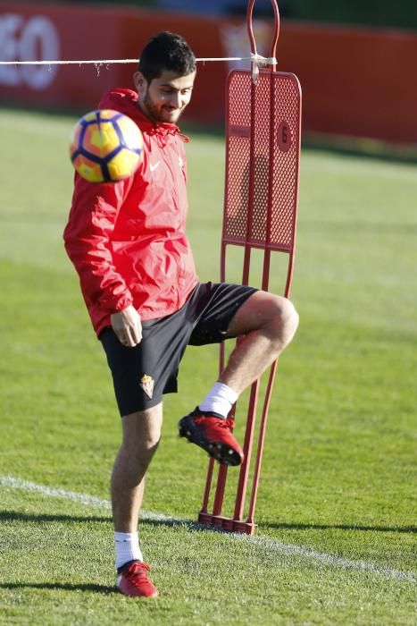 Entrenamiento del Sporting