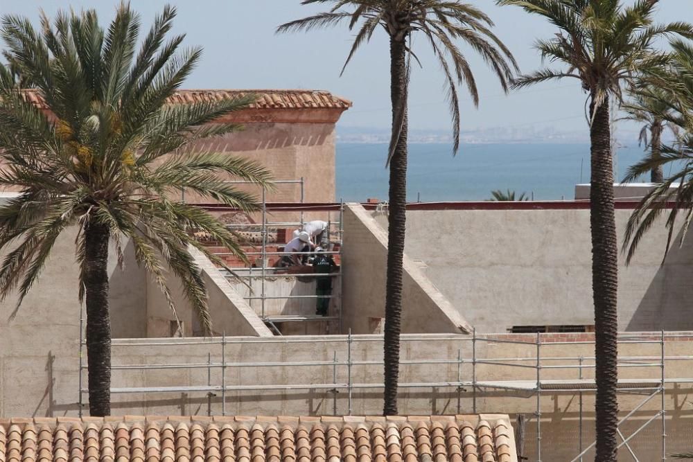 Obras de restauración del monasterio San Ginés de