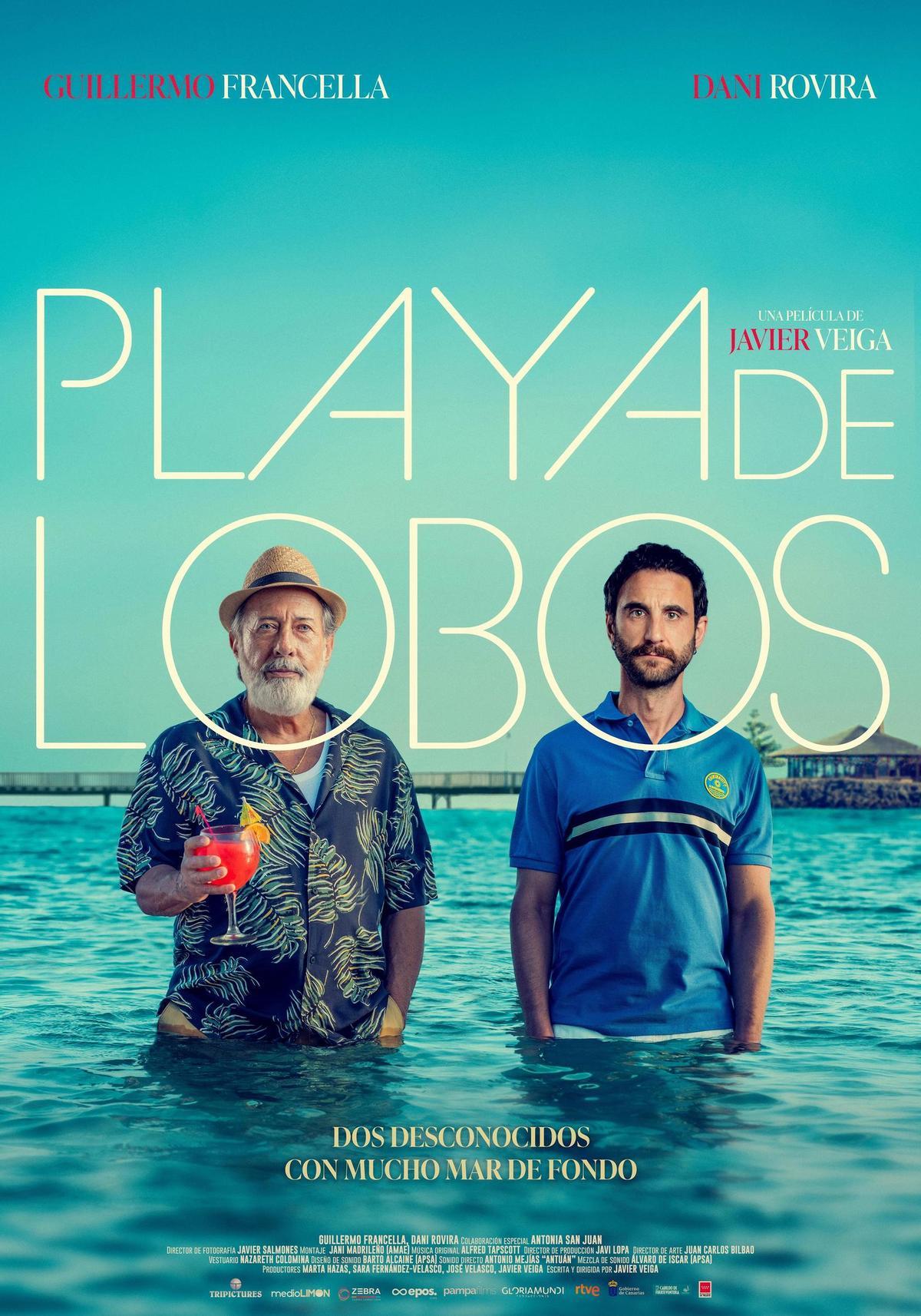 Cartel promocional de 'Playa de Lobos'
