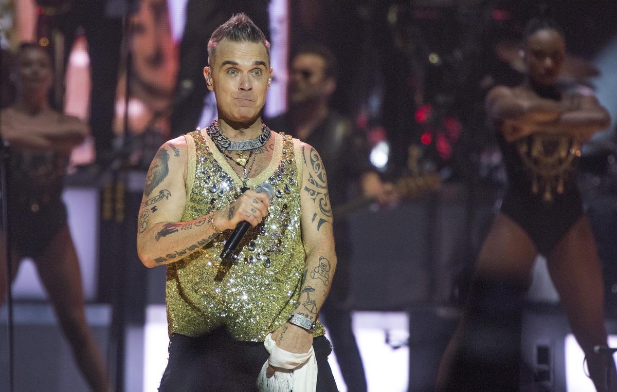 Concierto de Robbie Williams en el Palau Sant Jordi