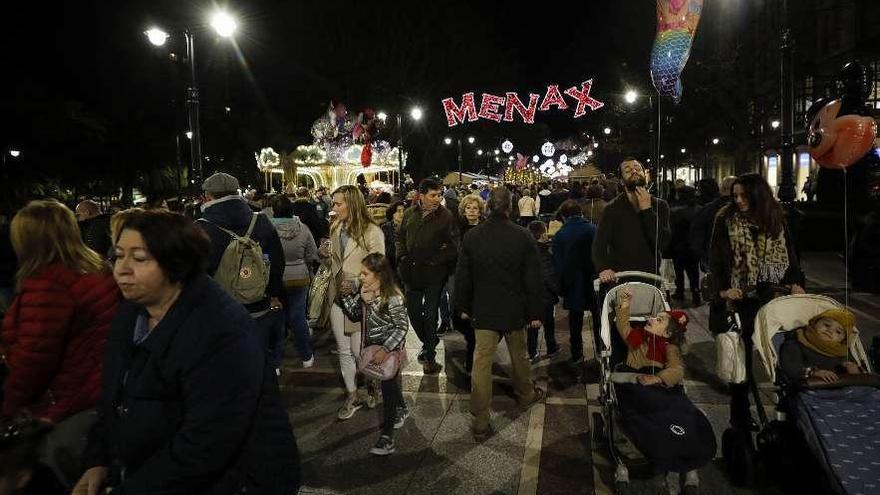 Compras con espíritu navideño