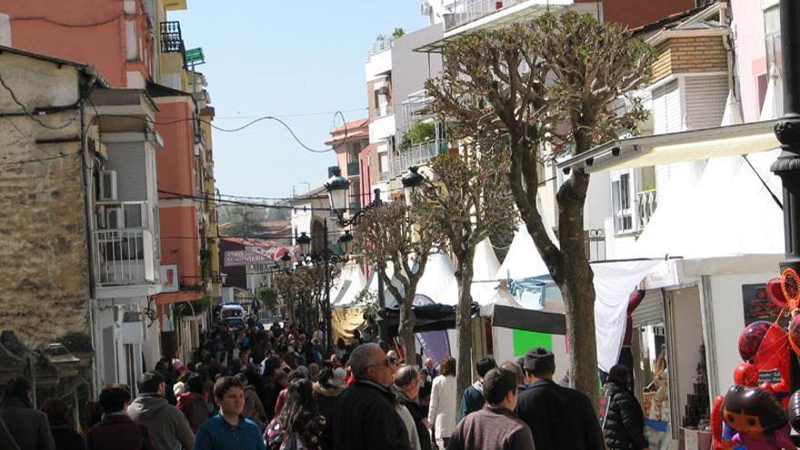 Gran afluencia de pública durante la feria agroalimentaria de Jaraíz de la Vera