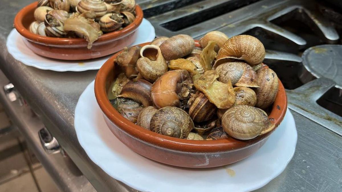 Los caracoles conquistan el fin de semana de Sant Marc  | S. SANSÓ