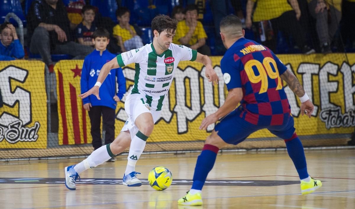 El Córdoba Futsal da la cara ante el Barcelona