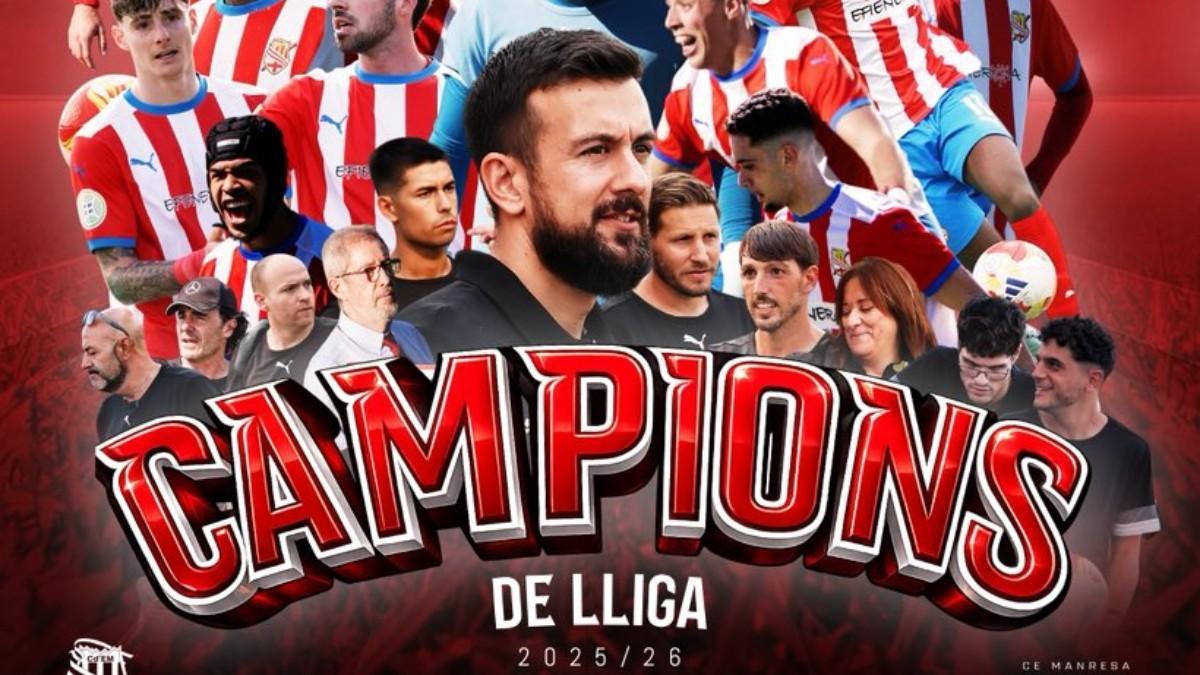 El Manresa, campeón