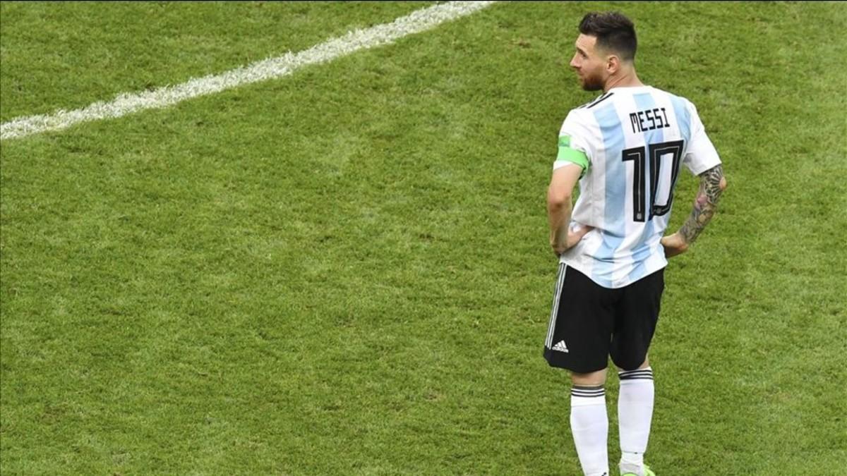 Messi deja la selección temporalmente