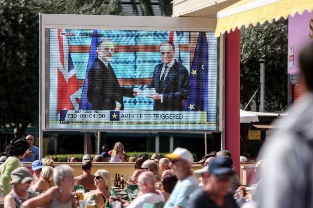 Británicos en Benidorm, ante el Brexit: "Todo va a