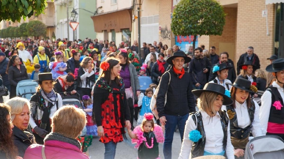 La celebración del carnaval de La Vila en 2023.
