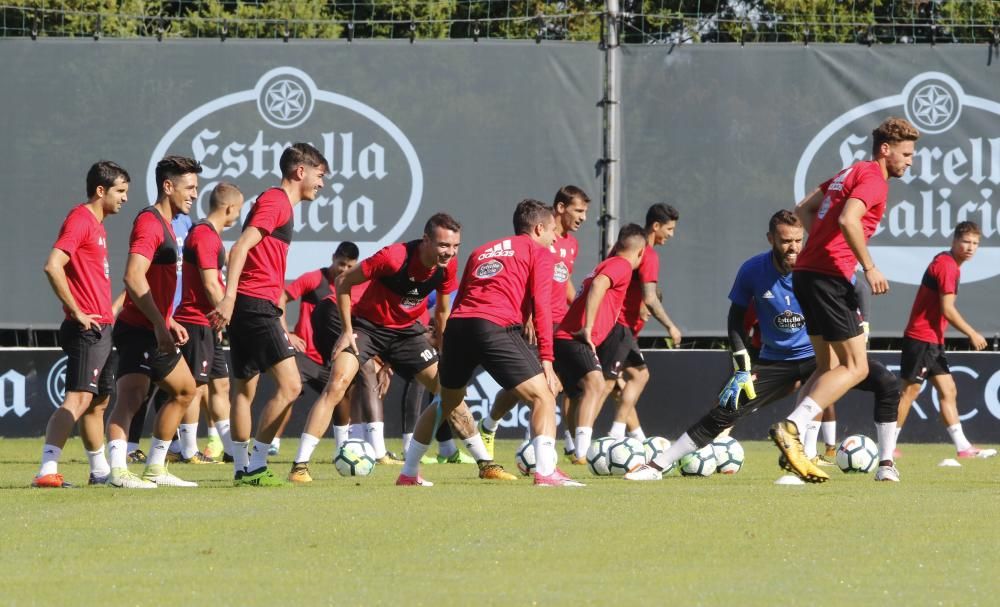 El Celta prepara el debut en LaLiga Santander