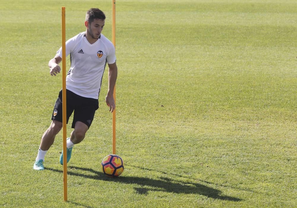 Las mejores imágenes del entrenamiento del Valencia CF