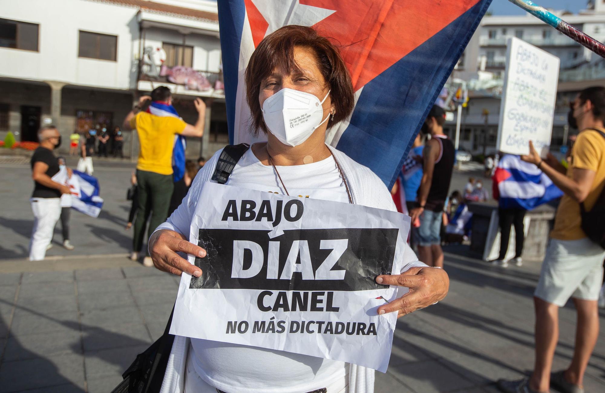 Manifestación por una Cuba libre