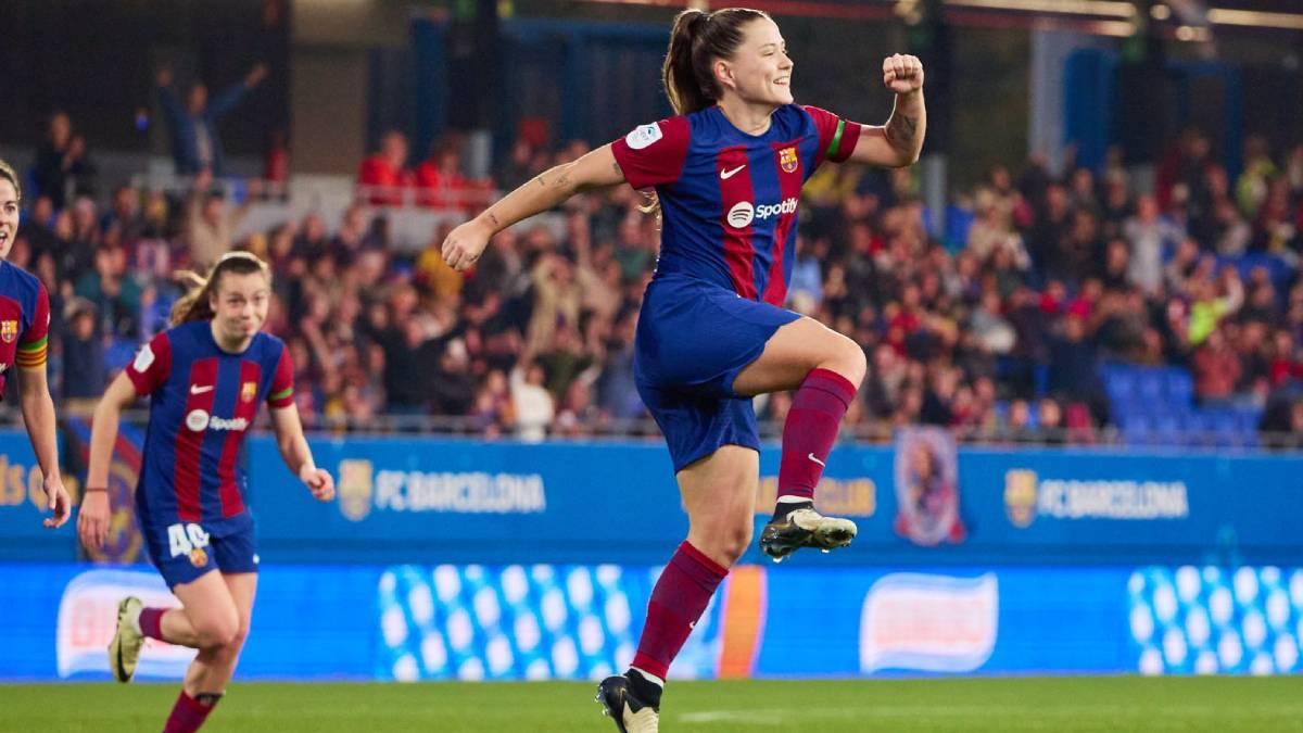 Alineaciones de fútbol club barcelona femenino contra sporting de huelva