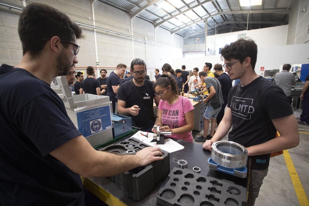 MRV Jornada de puertas abiertas en el Centro de Formación Profesional de Galmed.