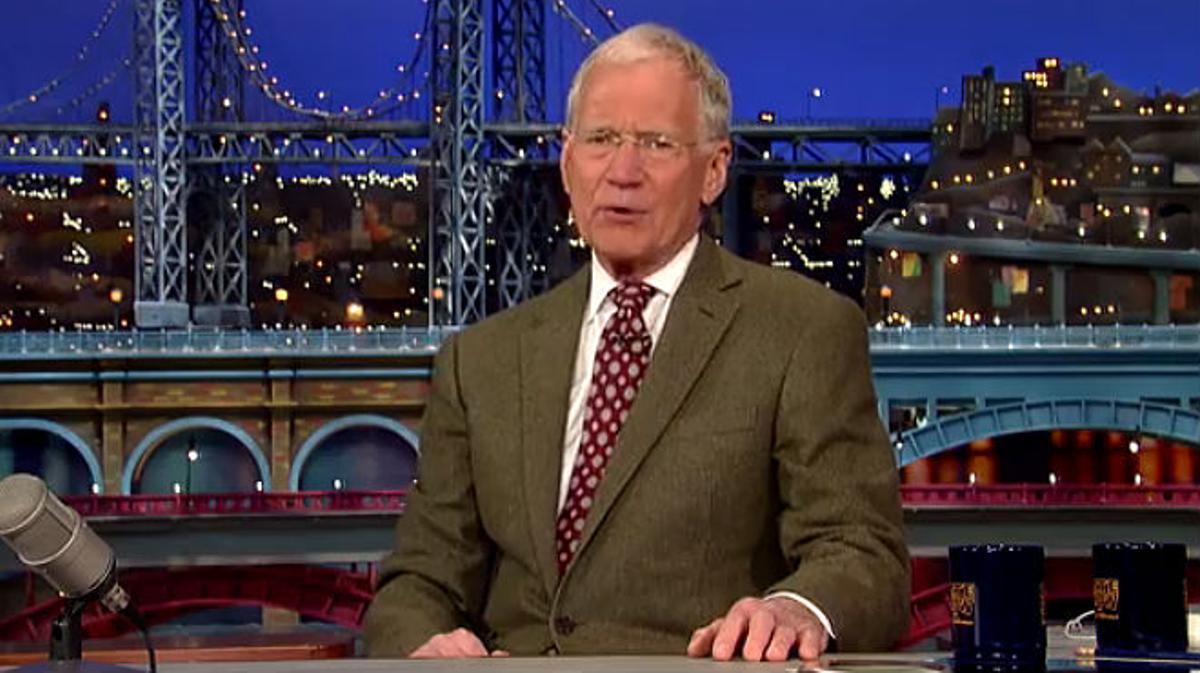 David Letterman anuncia su retirada de ’The Late Show’