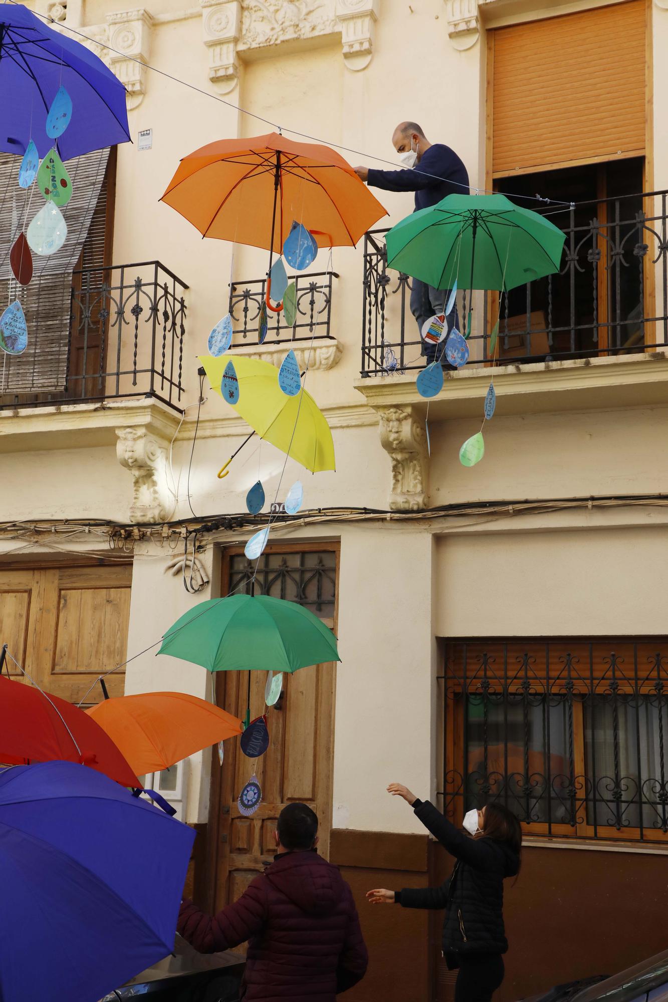 Pluja de desitjos pel Dia de la Pau