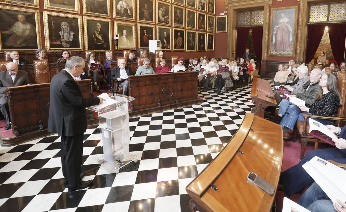 Otro momento de la presentación de 'Pasión por el canto'.