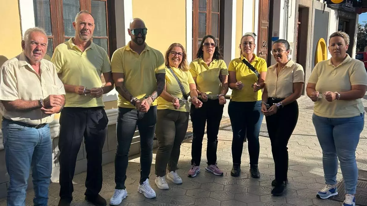 Los taxistas de Ingenio protestan por las sanciones municipales