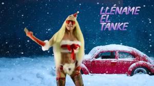 Leticia Sabater sorprende con su villancico más rompedor: ’Papá Noel, lléname el tanke’.