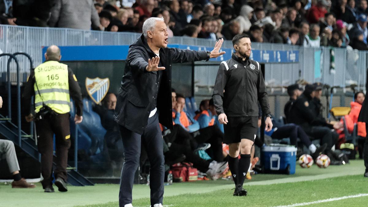 Sergio Pellicer, durante el partido frente al Atlético Sanluqueño