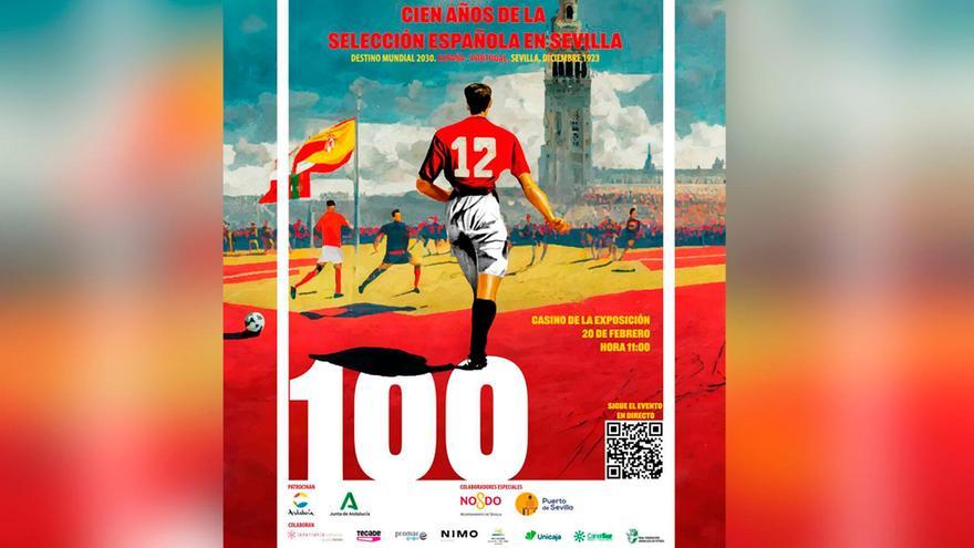 Sevilla celebra el centenario del primer partido de la Selección Española en la ciudad