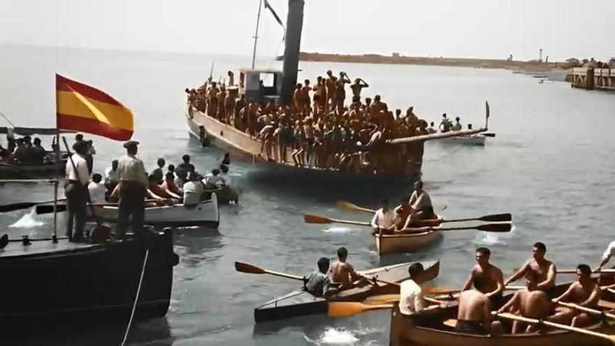 Viaje al pasado del Port de Sagunt de la mano de la IA