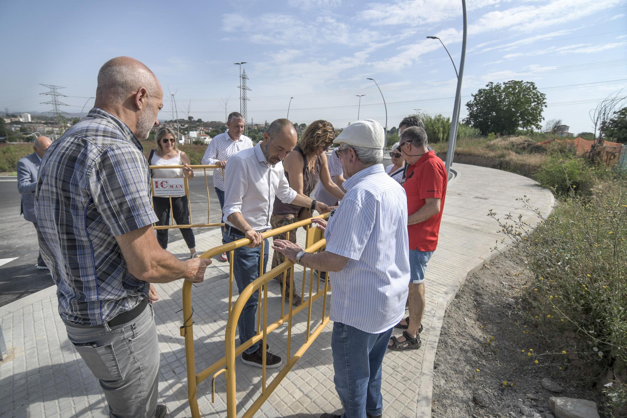 Estrena del darrer tram en obres de l'avinguda dels Països Catalans de Manresa