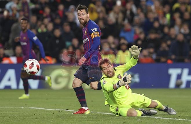 FC Barcelona, 3 - Levante UD, 0