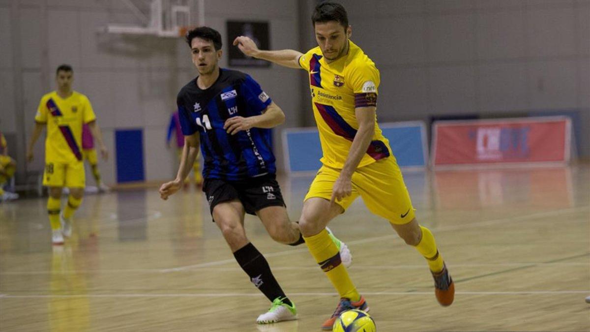 El blaugrana Dyego atraviesa un gran momento de juego