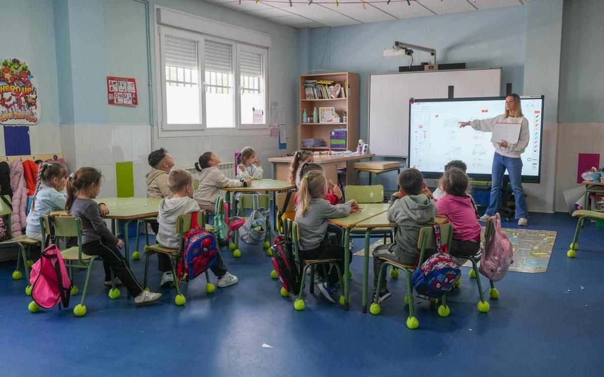 Una clase de infantil
