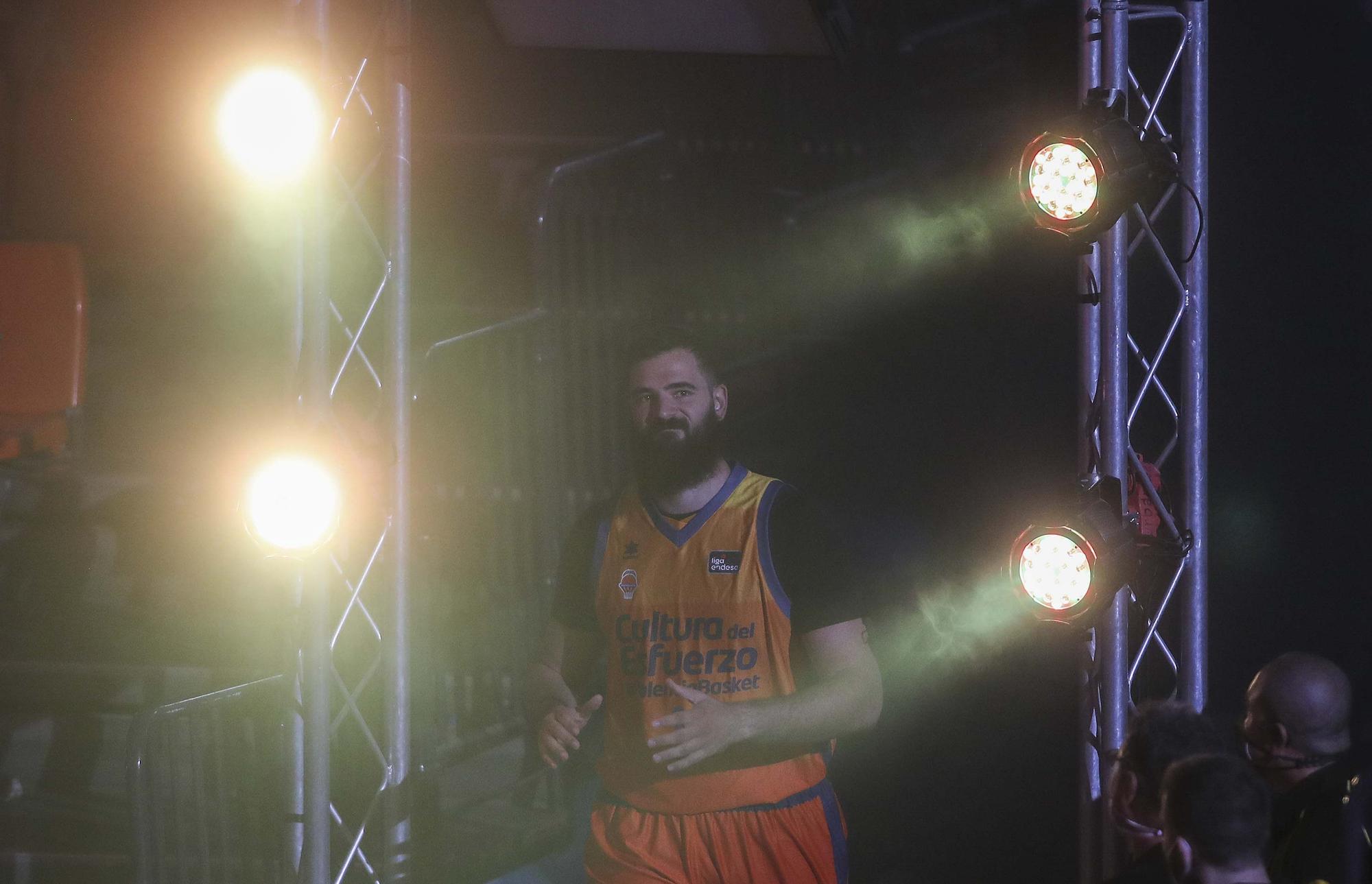 La espectacular presentación del Valencia Basket