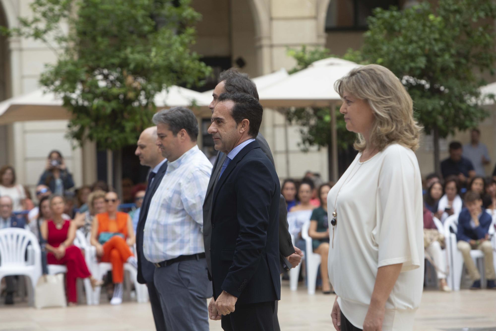 Actos de celebración del Patrón de la Policía Nacional en Alicante.