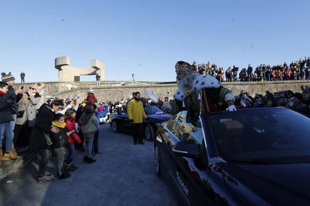 Los Reyes Magos ya están en Gijón