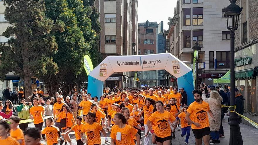 Carrera Galbán en Langreo: "Lo hago por una amiga, su hija murió, es todo un reto personal"