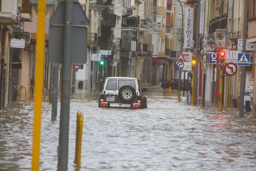 Las imágenes de la tormenta